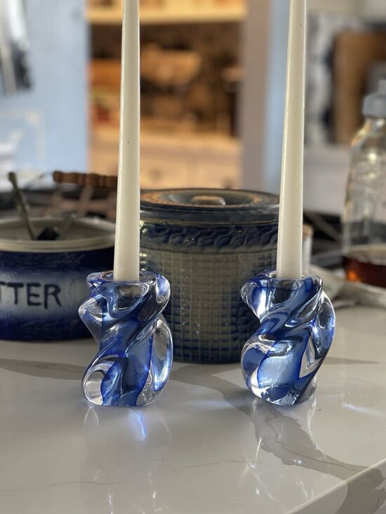 Other - Handblown Glass Candle Holders
